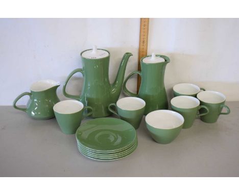 A vintage Poole Pottery tea set