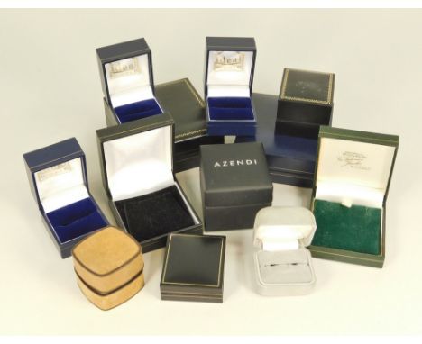 JEWELLERY BOXES. Twelve vintage &amp; modern jewellery boxes. (Sold on behalf of R.N.L.I Penlee)