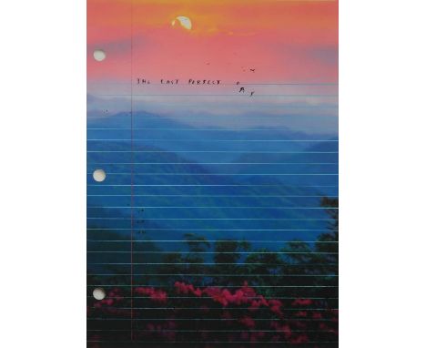 Friedrich Kunath (German 1974-), 'The Last Perfect Day', 2020, hand-finished digital base print with two-colour, screen print