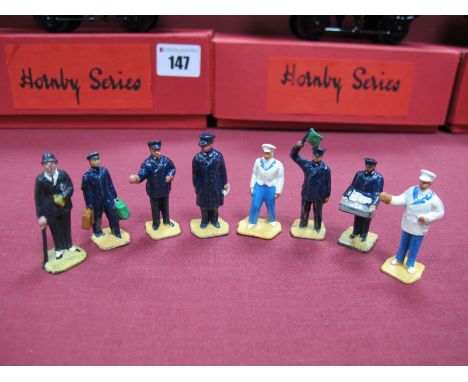 A Small Quantity of Post War Hornby 'O' Gauge Station Figures.