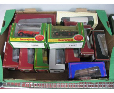 Twelve 'OO' Scale Diecast Vehicles, all commercial vehicles and by E.F.E. Articulated note. All Boxed