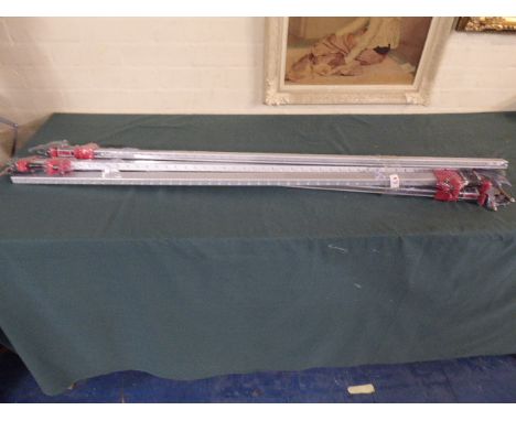 Four Four Foot Aluminium Sash Cramps, Plus VAT