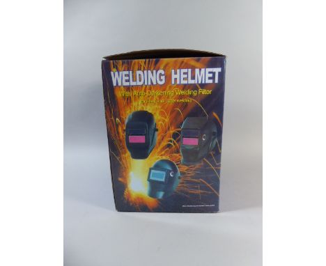 A New Boxed Welding Helmet, Plus VAT
