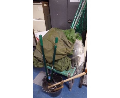Various Garden Tools, Clothes Dryer Etc