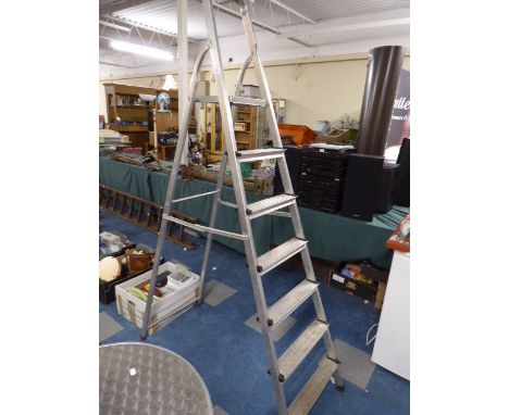 An Aluminium Step ladder 