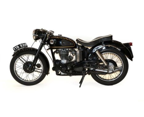 Velocette Mac 350 1957 Date of first registration: 01/08/1957 Registration number: YYB 939 Vin number: RS9835 Engine number: 