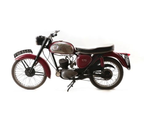 1965 BSA Bantam D7 Date of first registration: 21 04 1965 Registration number: FBB 865C VIN number: D745942 Engine number: FD