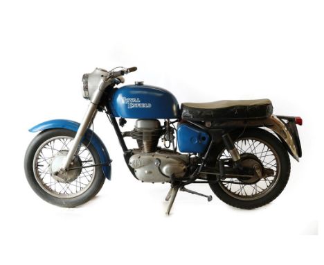 1966 Royal Enfield Crusader Date of first registration: 24 08 1966 Registration number: ENM 18D VIN number:72292 Engine numbe