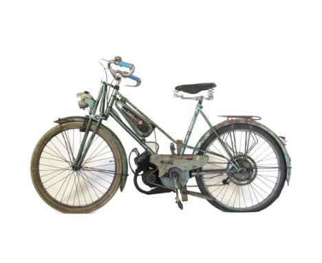 Circa 1939 Scarce Continental Girder Forks Moped Date of first registration: N/A Registration number: N/A VIN number: N/A Eng