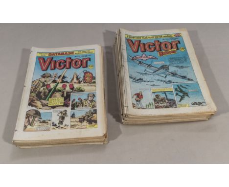 46 vintage Victor comics 1987