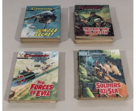 30 vintage Commando comics 7p,8p,9p
