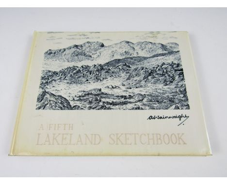 Alfred Wainwright, A Fifth Lakeland Sketchbook, first edition, signed by the author