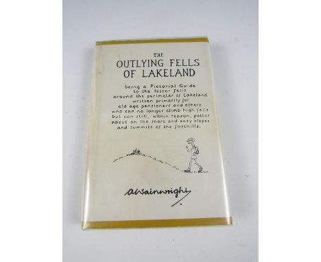 Alfred Wainwright, The Outlying Fells of Lakeland, first edition, signed by the author