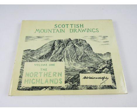 Alfred Wainwright, Scottish Mountain Drawings, The Northern Highlands, first edition, signed by the author