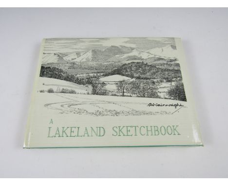 Alfred Wainwright, A Lakeland Sketchbook, first edition, signed by the author