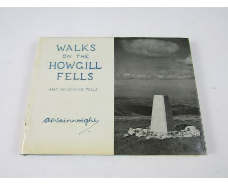 Alfred Wainwright, Walks on the Howgill Fells, first edition, signed by the author