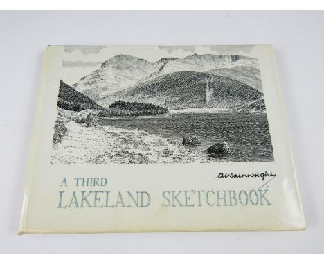 Alfred Wainwright, A Third Lakeland Sketchbook, first edition, signed by the author