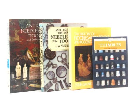 Reference books, Grove(S), History of Needlework Tools, d.w., 1973, Rogers(GA), An Illustrated History of Needlework Tools, d