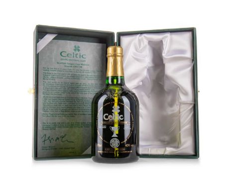 CELTIC F.C., LEAGUE CUP WINNERS 1997 CUP WINNERS WHISKY, 12 YEAR OLD SINGLE MALT  Bottle Number: 122 / 500040% ABV / 70cl