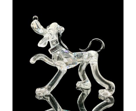 Lead crystal part of the Disney Showcase Collection and is made with jet crystal eyes, nose, tail, and ears. Swarovski Disney