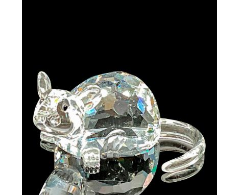 This Swarovski crystal rat was part of the Chinese Zodiacs collection. Made from clear crystal, the whole series of the small