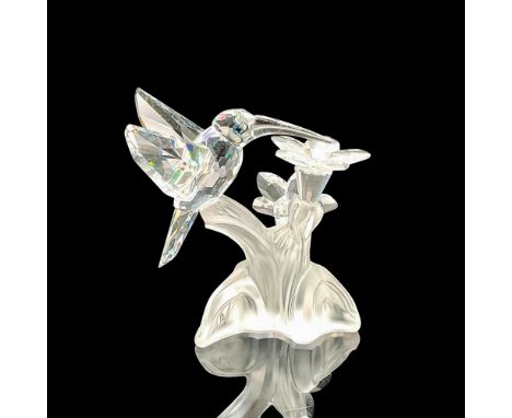 This Swarovski crystal hummingbird was part of the Among Flowers and Foliage collection, later being moved to the Feathered B