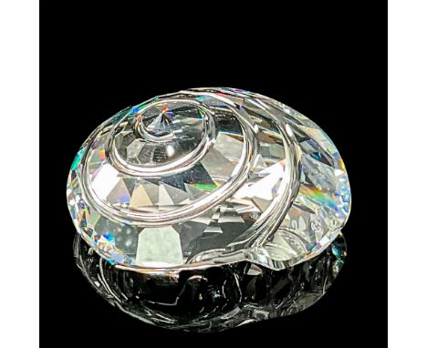 This stunning top shell was given to new and renewing SCS members. The top shell features clear faceted crystal and designed 