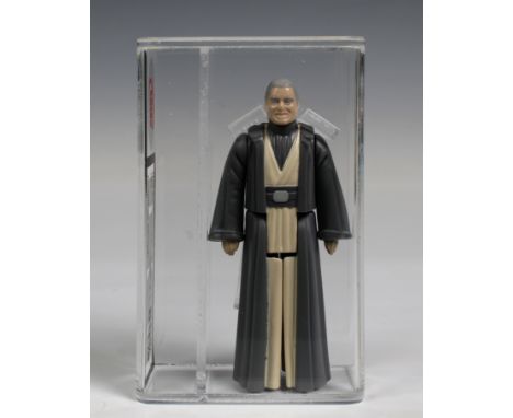A loose, graded vintage Star Wars Anakin Skywalker., Cased in acrylic and graded by UK Graders. Figure 85 Paint 85 Overall 85