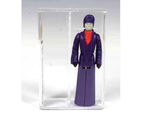 A loose, graded vintage Star Wars Imperial dignitary., Case in acrylic and graded by UK Graders. Figure 90 Paint 90 Overall G