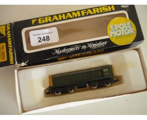 Graham Farish N gauge class 20 diesel Shunter D8144 in original box 