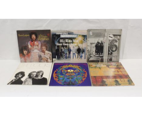 US related rock albums to include Stephen Stills, Spirit, 'Other Voices' by the Doors, Canadian pressing, Jimi Hendrix, etc.