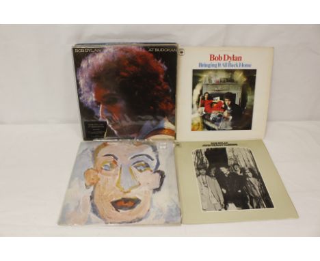 Bob Dylan related records to include 3 x 'At Budokan', 'John Wesley Harding', 'Self Portrait' etc. 