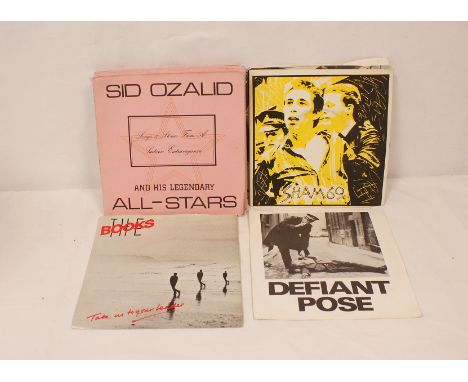 7 x Punk/New Wave singles to include Sham '69 'I Don't Wanna' on Step Forward records, Sid Ozalid, 'Songs And Stories From A 