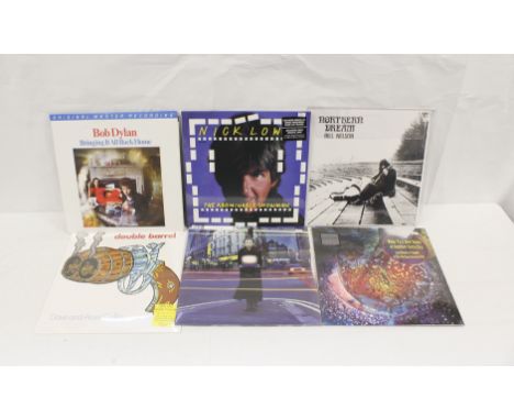 Collection sealed albums by Bill Nelson, Nick Lowe, Marillion, Bob Dylan etc.