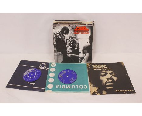 Collection of mainly Rock singles to include Yes, Tank, Jimi Hendrix and The Pretty Things etc. 