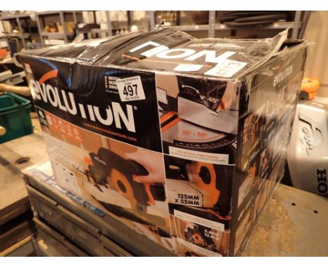 Boxed Evolution Tools chop saw 
