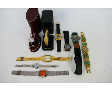 A collection of wrist watches to include Casio, Carvel, Limit, Sekonda and other.