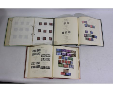 Philately - A quantity of UK stamps, Victorian and later, spread over three albums / binders.