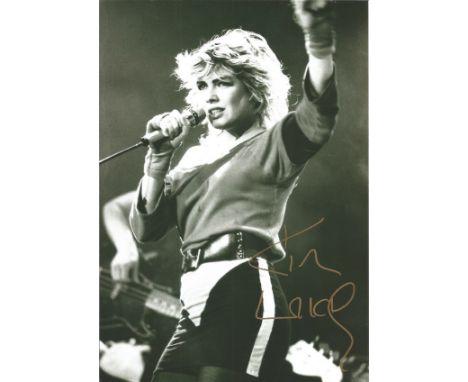 Kim Wilde signed 12x8 black and white photo. Kim Wilde (born Kim Smith; 18 November 1960) is an English pop singer, author, D
