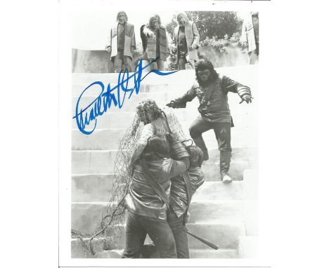 Charlton Heston signed 10x8 black and white photo. Charlton Heston (born John Charles Carter; October 4, 1923 - April 5, 2008