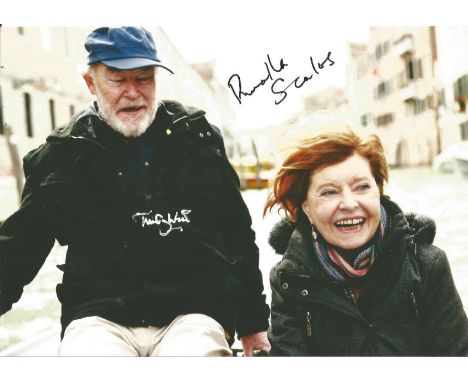 Timothy West and Prunella Scales signed 12x8 colour photo. All autographs come with a Certificate of Authenticity. We combine