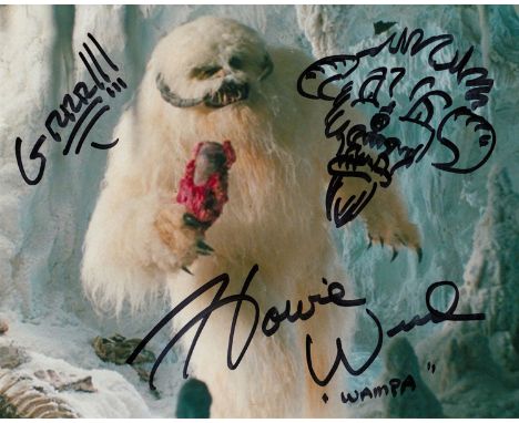 Blowout Sale! RARE Star Wars Howie Weed hand signed 10x8 photo. This beautiful, rare hand signed photo depicts Howie Weed as 
