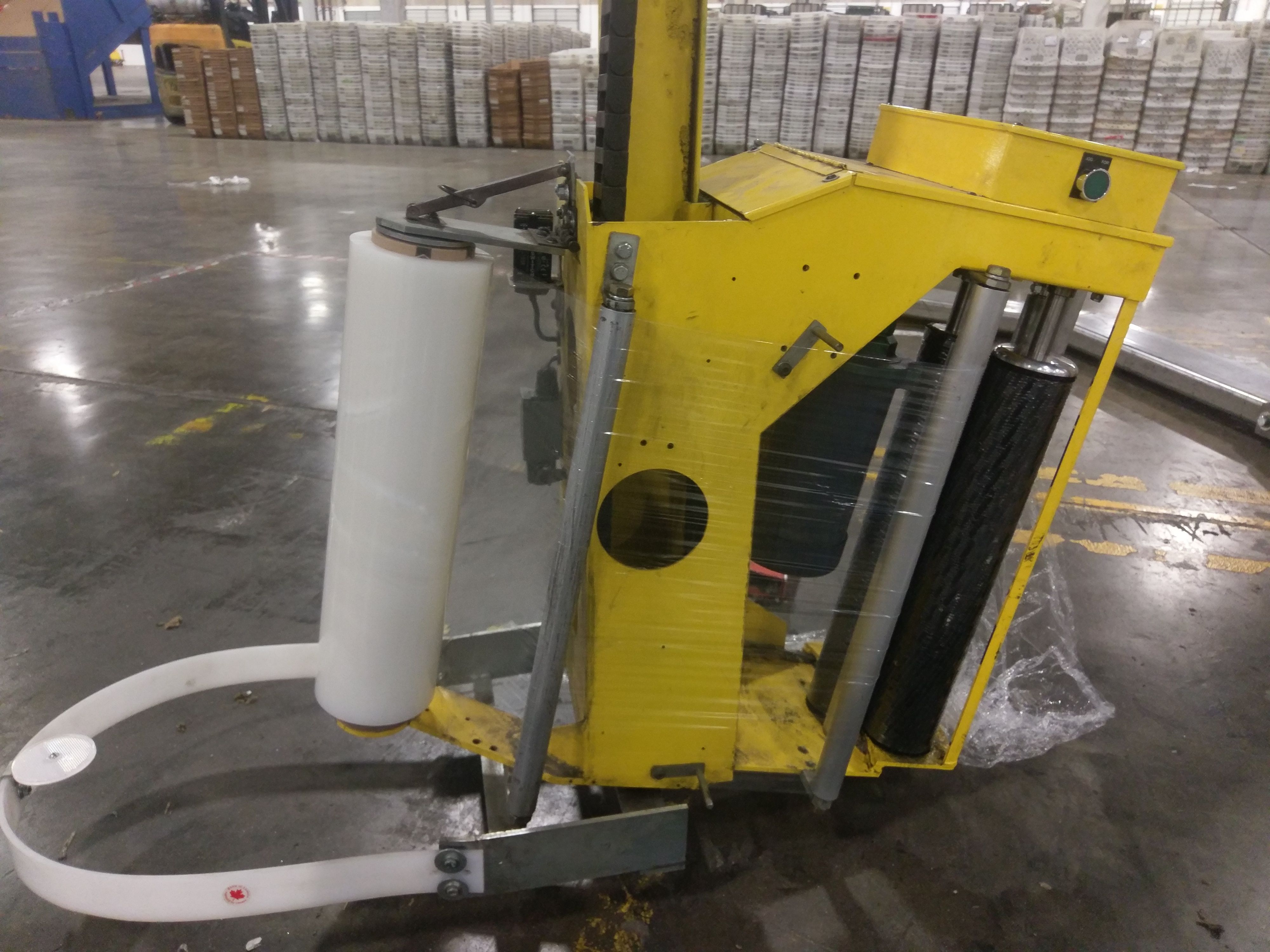ITW MIMA "COBRA 32" MODEL C032 SWING ARM STRETCH WRAPPER; S/N D1660204