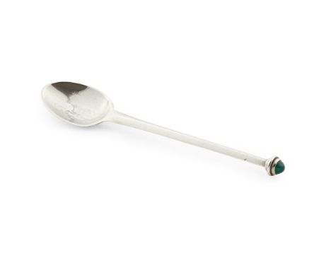 CHARLES ROBERT ASHBEE (1863-1942) FOR THE GUILD OF HANDICRAFT LIMITED  EDWARDIAN SILVER MUSTARD SPOON, 1901   the tapering ov