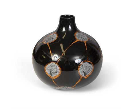 VASEA ceramic fat lava style vase. W. Germany, c. 1970. 27cm(h)