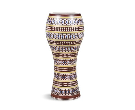 KUPITTAAN SAVI Large ceramic vase by Kupittaan Savi. Finland, c.1950. With maker&rsquo;s mark. 50.5cm(h)