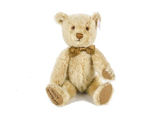 A Steiff for Teddy Bears of Witney George Teddy Bear, 118 of 2000, in original bag with certificate, 2000