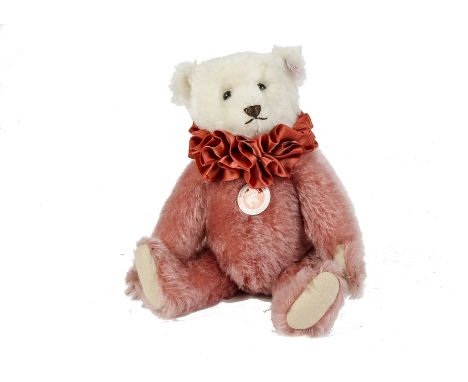 A Steiff Limited Edition Teddy Bear Dolly, dusty pink and white, 270 of 2006, in original box with certificate, 2006