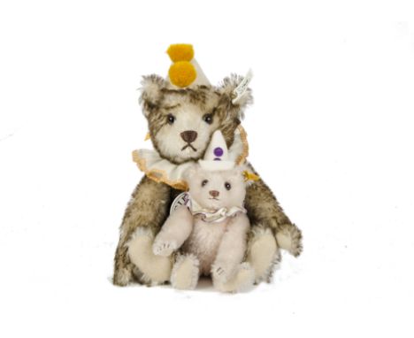 A Steiff Club Edition Teddy Clown 1928, in original box with certificate, number 7946 for 1993/94; and a small yellow tagged 