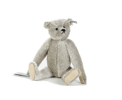 A Steiff Limited Edition Richard Steiff grey Teddy Bear, replica for the 80th Birthday of the Teddy, in original box, 1983